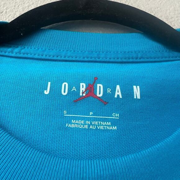 NEW Nike Air Jordan Women's Essential Shirt Dress in Bright Blue Size S - Picture 5 of 8